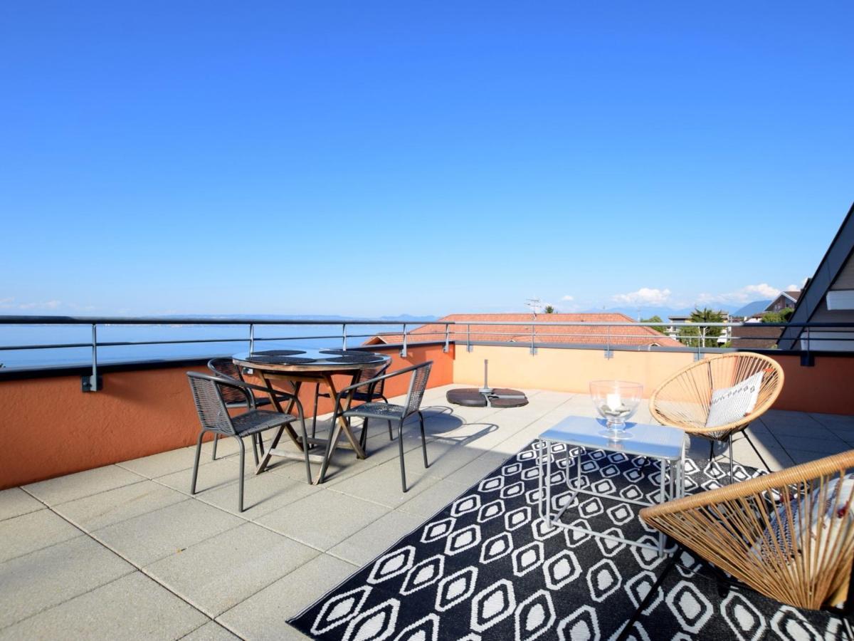 Spacieux Appartement Avec Terrasse, Animaux Admis Et Parking - Fr-1-498-69 Évian-les-Bains Exterior foto